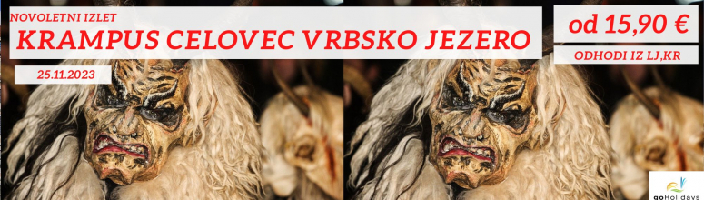 KRAMPUS LAUF IZLET CELOVEC VRBSKO JEZERO