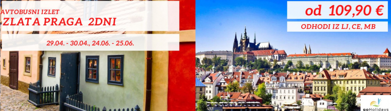 Prvomajski izlet v Zlato Prago 2023